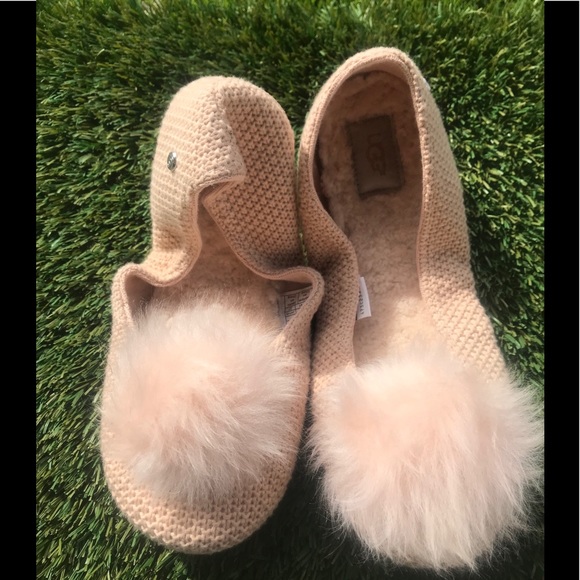 andi pompom slipper